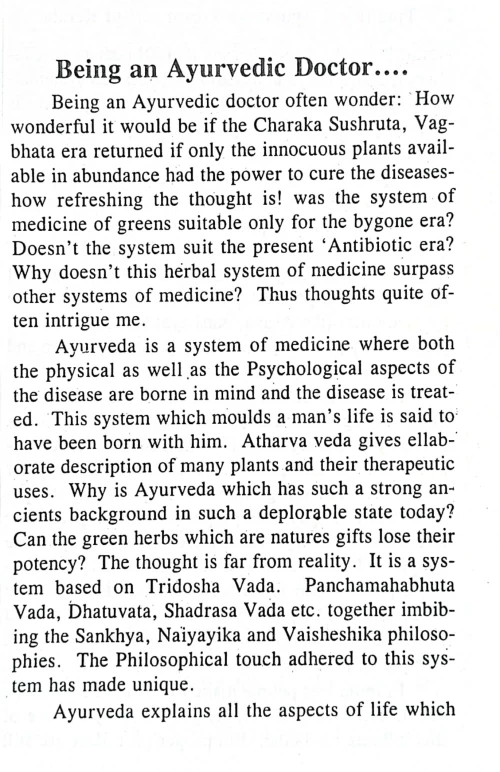 Traditional Ayurvedic Treatments of Kerala